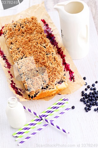 Image of blueberry cake 