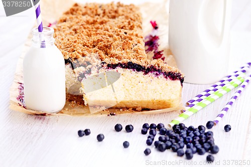 Image of blueberry cake 
