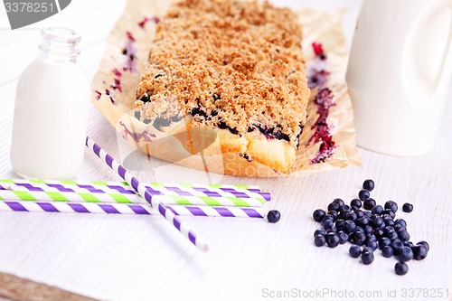 Image of blueberry cake 