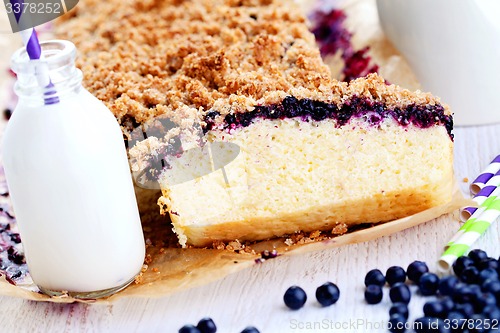 Image of blueberry cake 