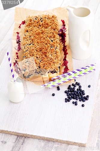 Image of blueberry cake 