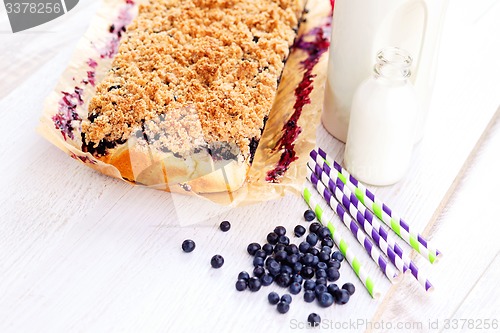 Image of blueberry cake 