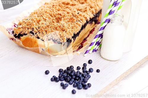 Image of blueberry cake 