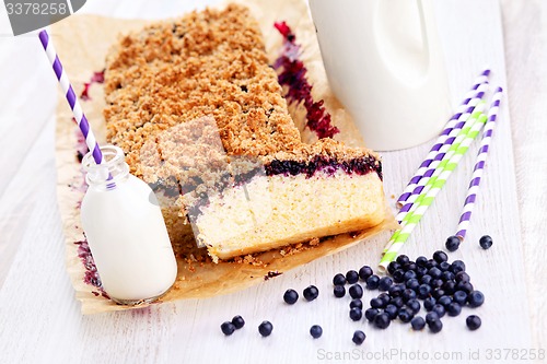 Image of blueberry cake 