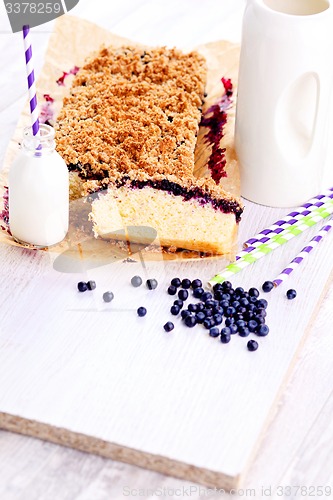 Image of blueberry cake 
