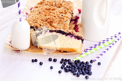 Image of blueberry cake 