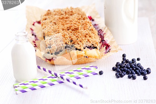 Image of blueberry cake 