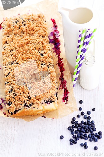 Image of blueberry cake 