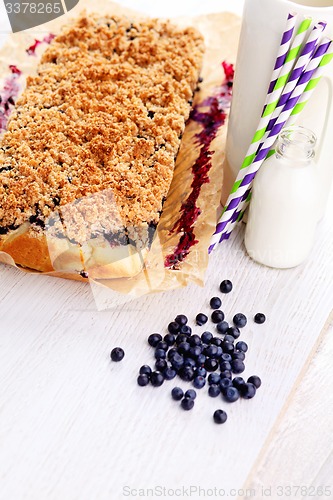 Image of blueberry cake 