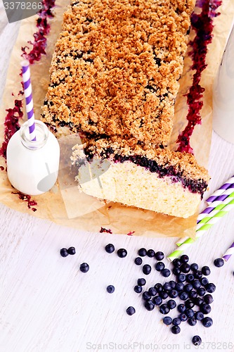 Image of blueberry cake 