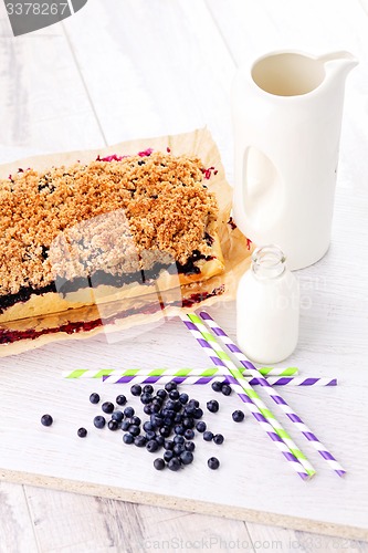 Image of blueberry cake 