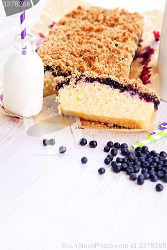 Image of blueberry cake 