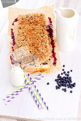 Image of blueberry cake 