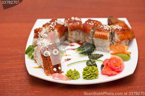 Image of Sushi rolls