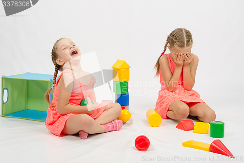 Image of Girl glad that hurt another girl