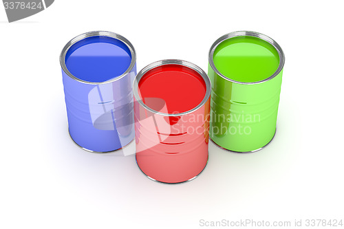 Image of paint cans