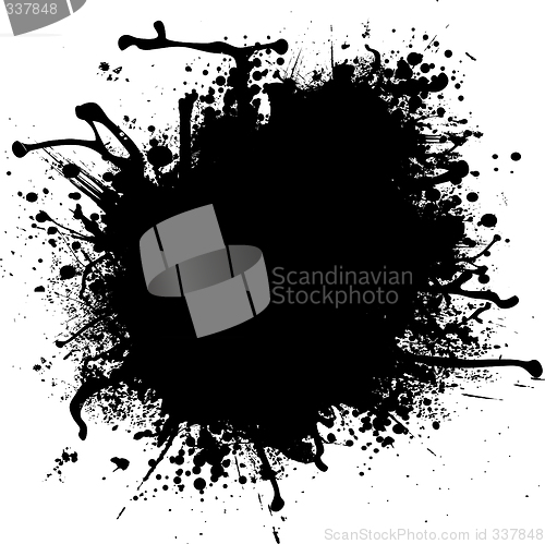 Image of ink splat blob var