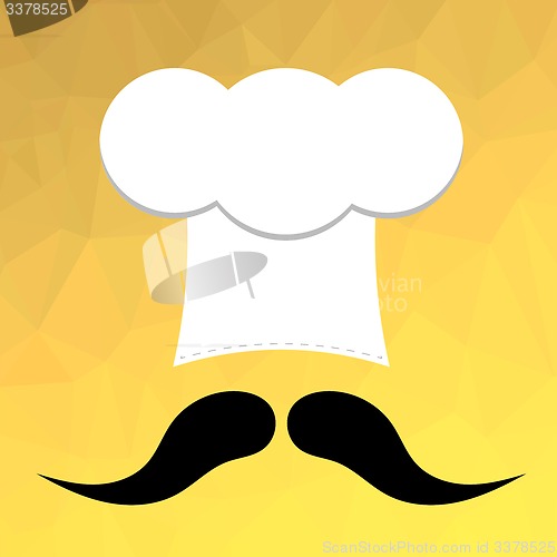 Image of Chef Hat and Mustaches