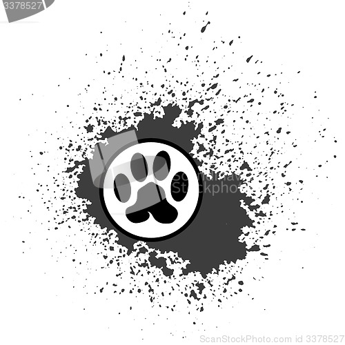 Image of Paw Print Icon 