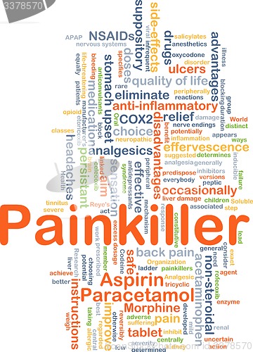 Image of Painkiller background concept