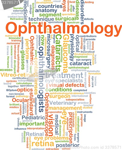 Image of Ophthalmology background concept