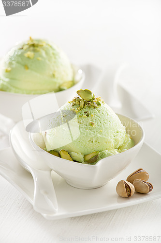 Image of Pistachio ice cream