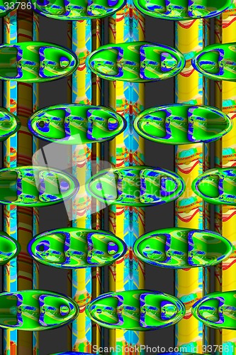 Image of Abstract 3d background