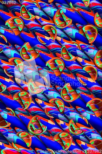 Image of Abstract 3d background