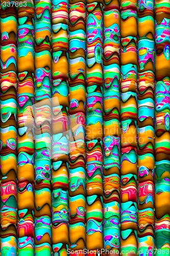 Image of Abstract 3d background