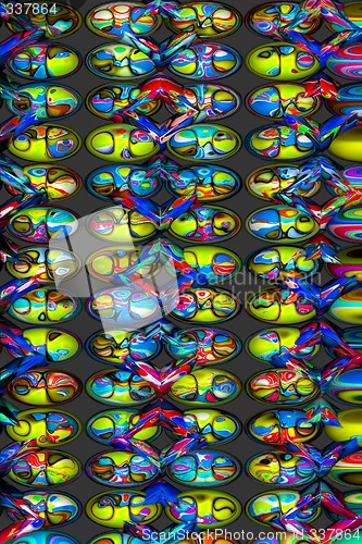 Image of Abstract 3d background