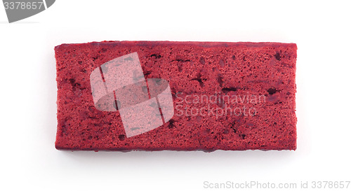 Image of Colored traditional Dutch dessert cake (ontbijtkoek)