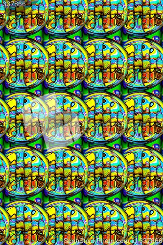 Image of Abstract 3d background