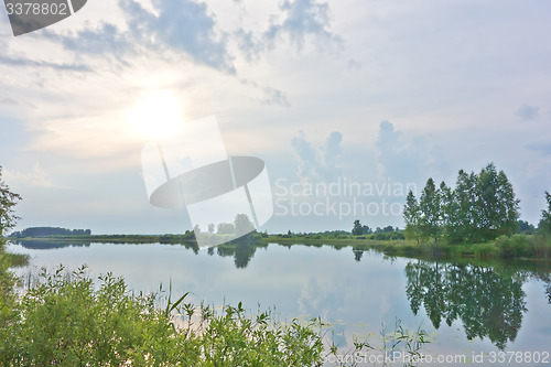 Image of beautiful lake