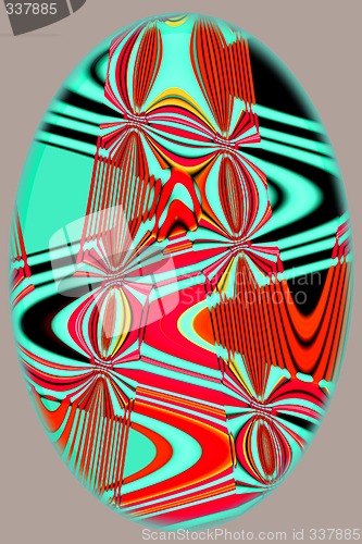 Image of Abstract 3d background