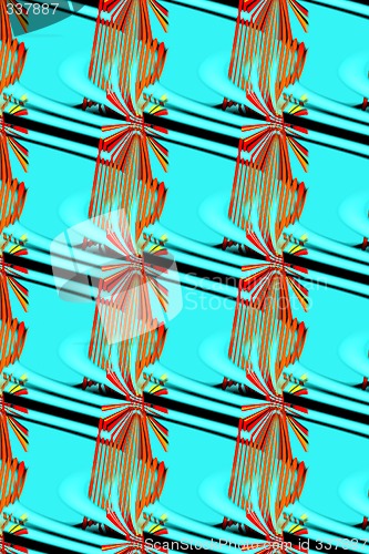 Image of Abstract 3d background