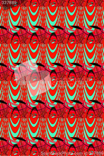Image of Abstract 3d background