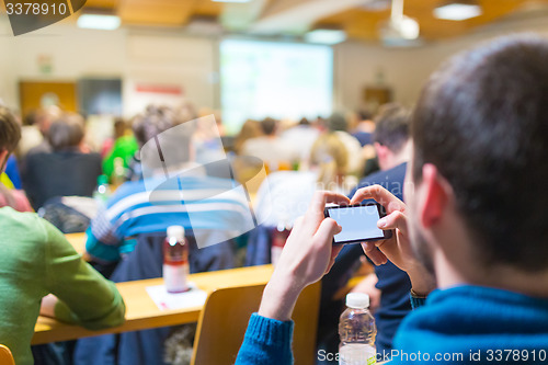 Image of Workshop at university.