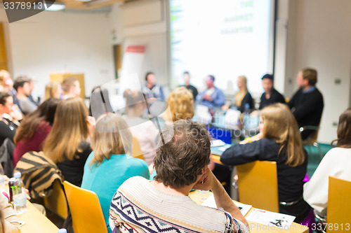 Image of Workshop at university lecture hall.