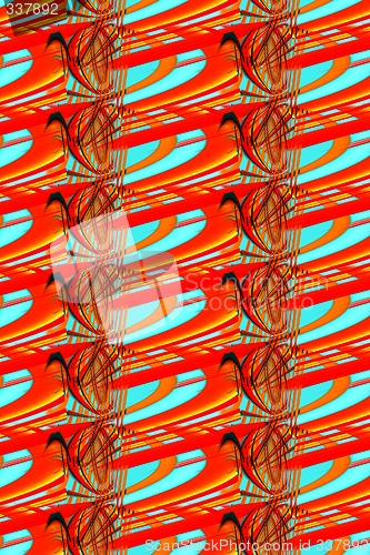 Image of Abstract 3d background