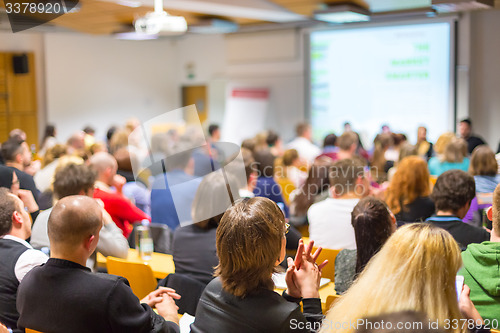 Image of Workshop at university lecture hall.