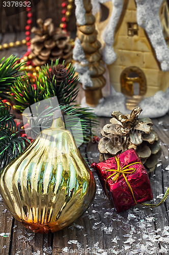 Image of Christmas decorations