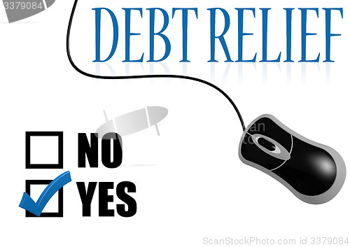 Image of Debt relief check mark