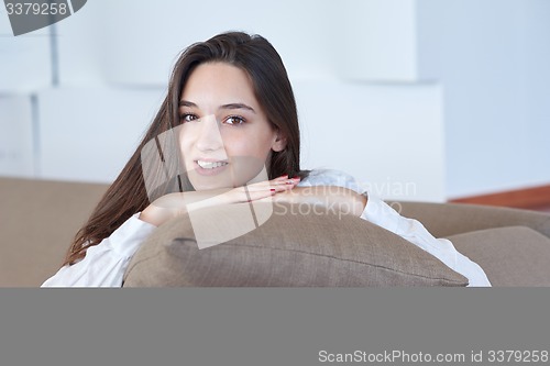 Image of woman at home