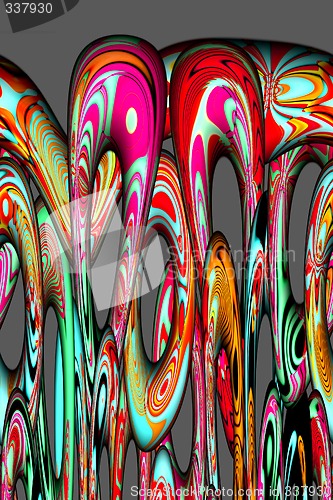 Image of Abstract 3d background