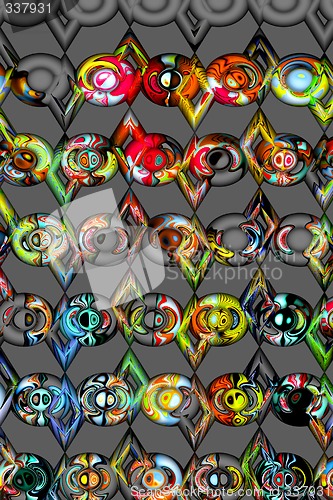 Image of Abstract 3d background