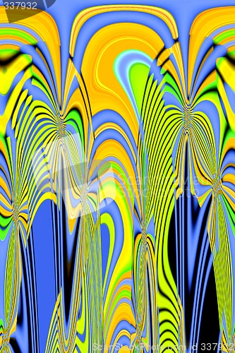 Image of Abstract 3d background