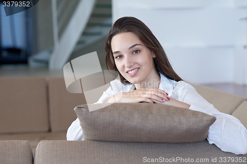 Image of woman at home