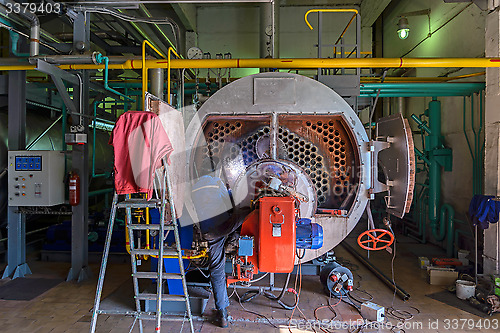 Image of Repair of the boiler