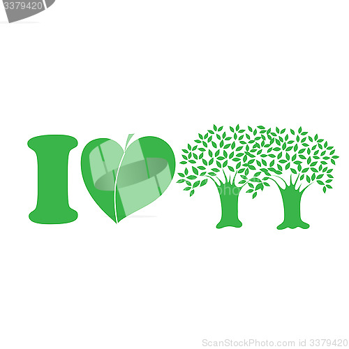 Image of I Love Trees