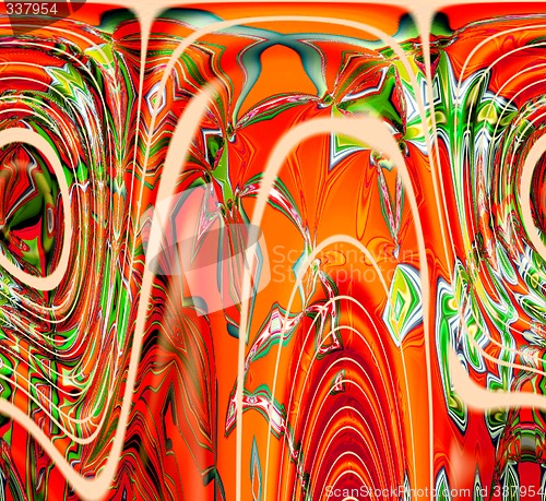 Image of Abstract 3d background